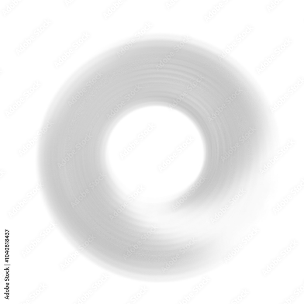 White Glowing Circles with Twirl Effect PNG White Glowing Circles with Twirl Effect PNG