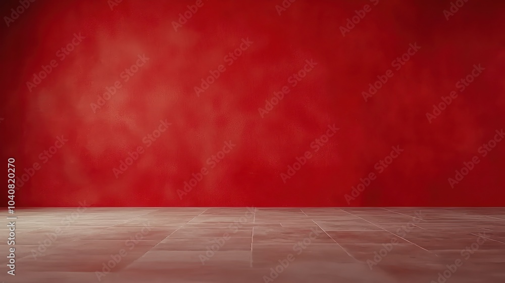 A vibrant red textured wall with a light floor, ideal for various graphic projects. A vibrant red textured wall with a light floor, ideal for various graphic projects.
