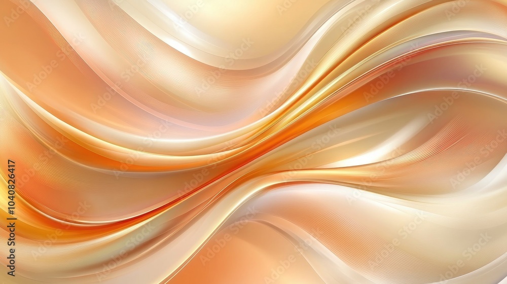 Radiant Gold Wave Abstract Design Radiant Gold Wave Abstract Design