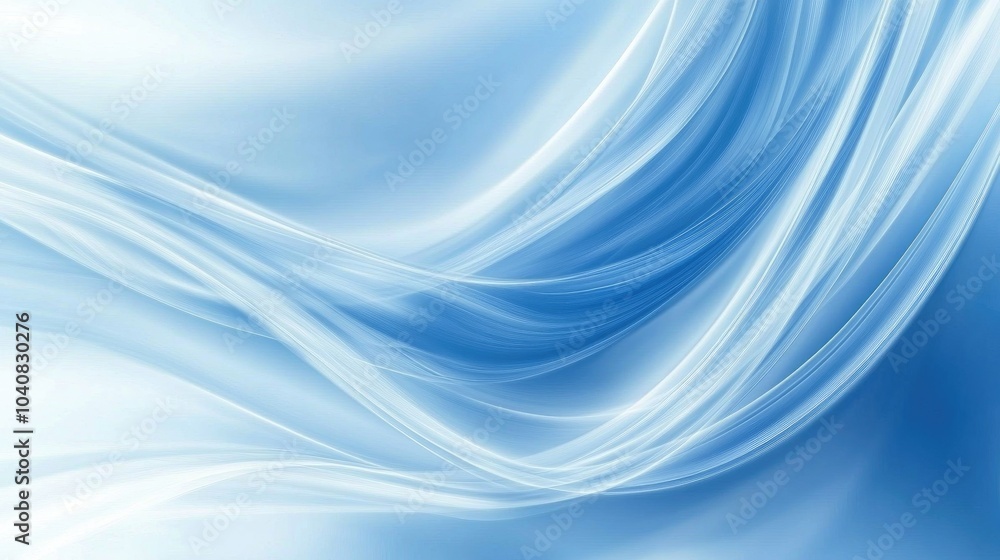 Soft Blue Waves in Motion Soft Blue Waves in Motion