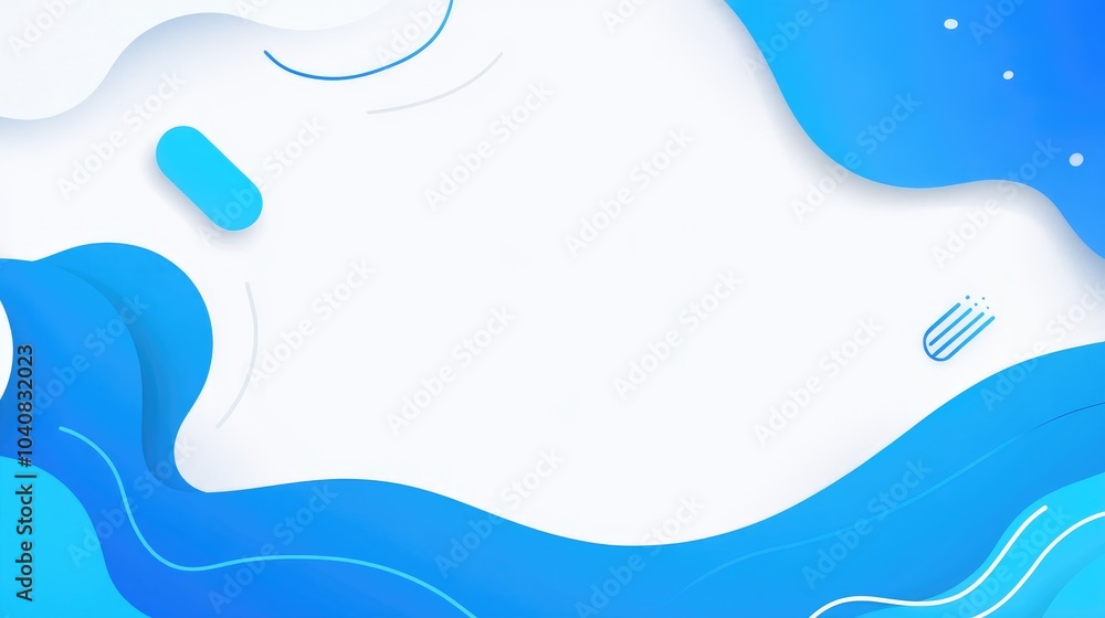 Abstract Blue Flowing Background Design Abstract Blue Flowing Background Design