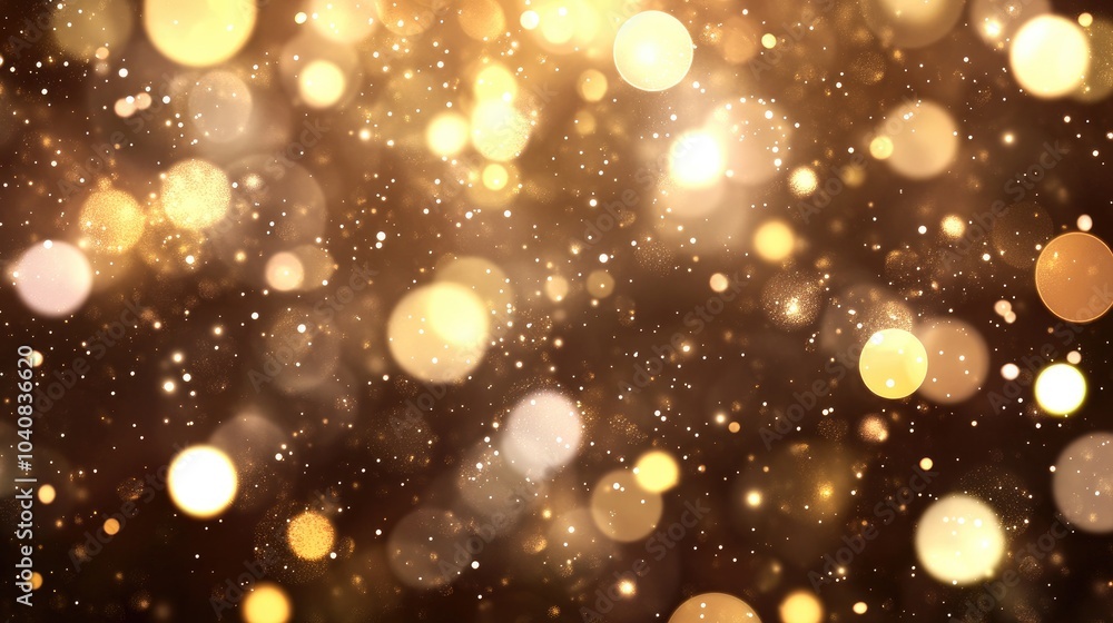 Soft Glowing Gold Light with Shimmering Effects Soft Glowing Gold Light with Shimmering Effects