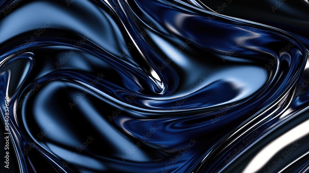 Shiny Dark Blue Abstract Background Shiny Dark Blue Abstract Background