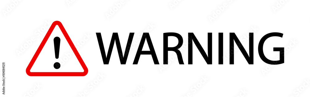 Warning sign Warning sign