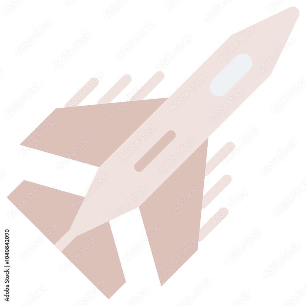 Obraz premium Jet Icon