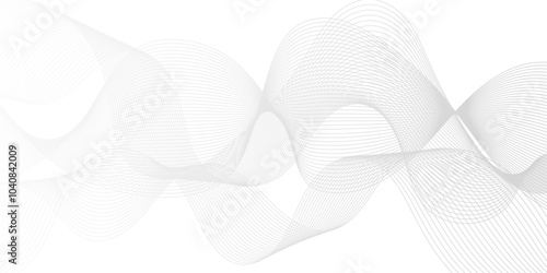 	
Vector minimal frequency white blend wave line element equalizer energy flowing isolate tech curl science minimal digital beautiful line pattern. abstract futuristic flow light technology background