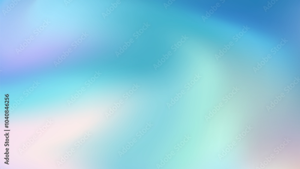 Naklejka premium Abstract Blue and White Gradient Background