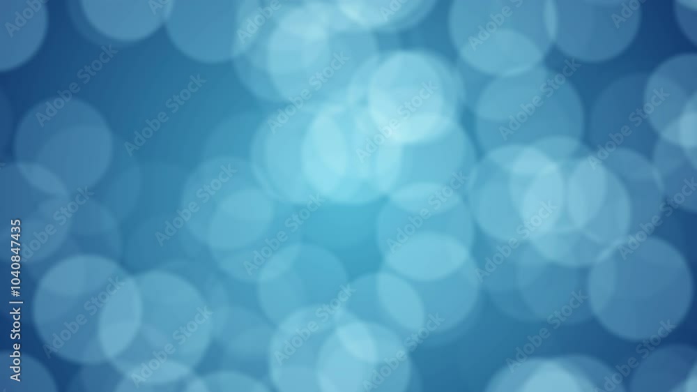Glowing blue bokeh lights create a magical, blurred backdrop for festive designs Glowing blue bokeh lights create a magical, blurred backdrop for festive designs
