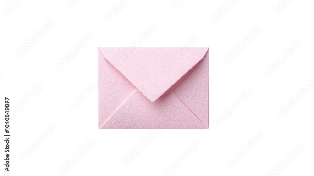 A sparkling pink envelope is centered against a black background, exuding a stylish and modern appeal. A sparkling pink envelope is centered against a black background, exuding a stylish and modern appeal.