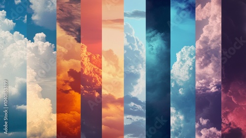 types of colored skies