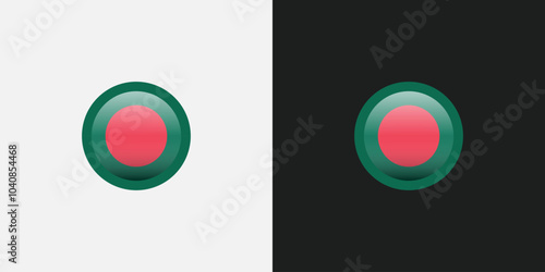 Bangladesh Circle Flag Round National Flag Free Download Bangladesh Circle Flag Round National Flag - GFXLoad