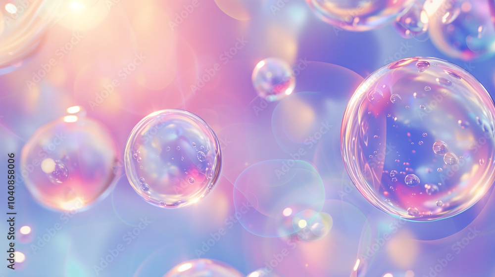abstract background 3d wallpaper with 3D translucent orbs hovering against a soft gradient. abstract background 3d wallpaper with 3D translucent orbs hovering against a soft gradient.