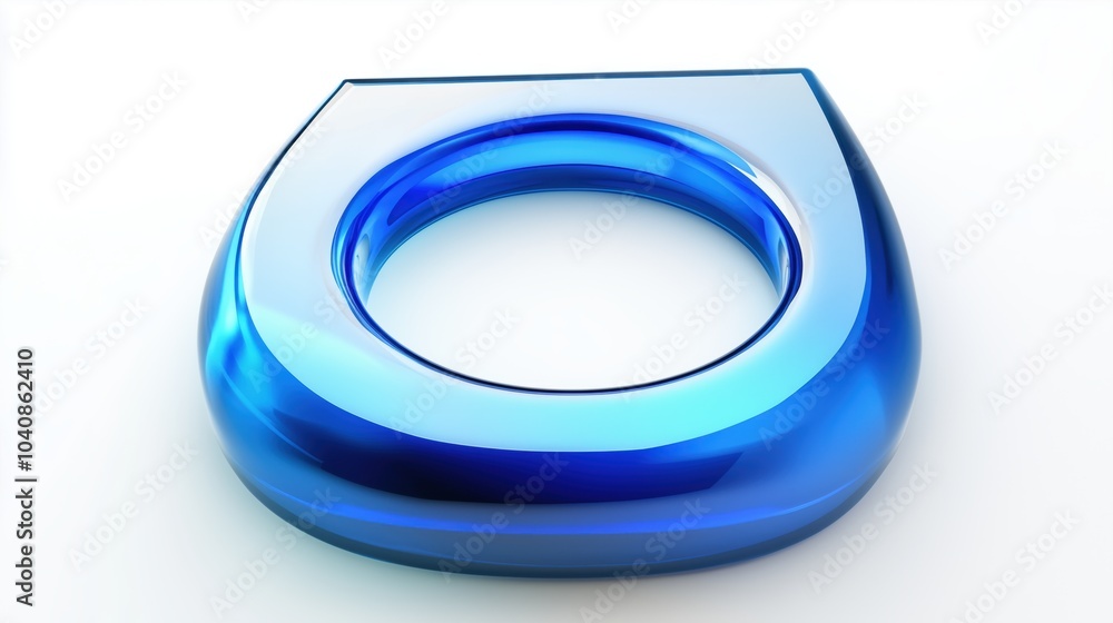 Modern blue abstract toilet Modern blue abstract toilet