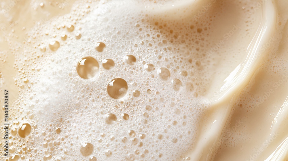 A close-up view of creamy froth with bubbles, showcasing a smooth, textured surface that suggests a rich beverage. A close-up view of creamy froth with bubbles, showcasing a smooth, textured surface that suggests a rich beverage.