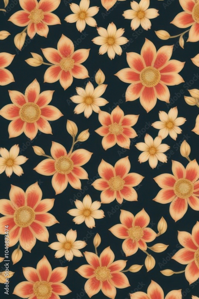 flowers pattern wallpaper flowers pattern wallpaper