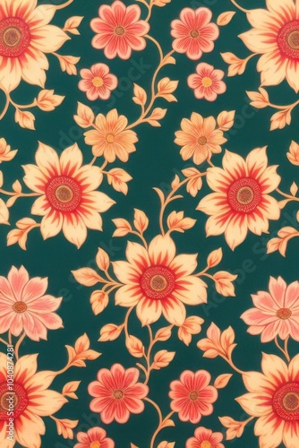 flowers pattern wallpaper