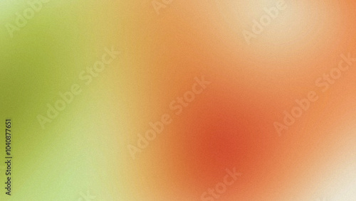 Green orange textured background with a subtle gradient overlay, warm grainy gradient, noisy, shine, bright, cool, glowing