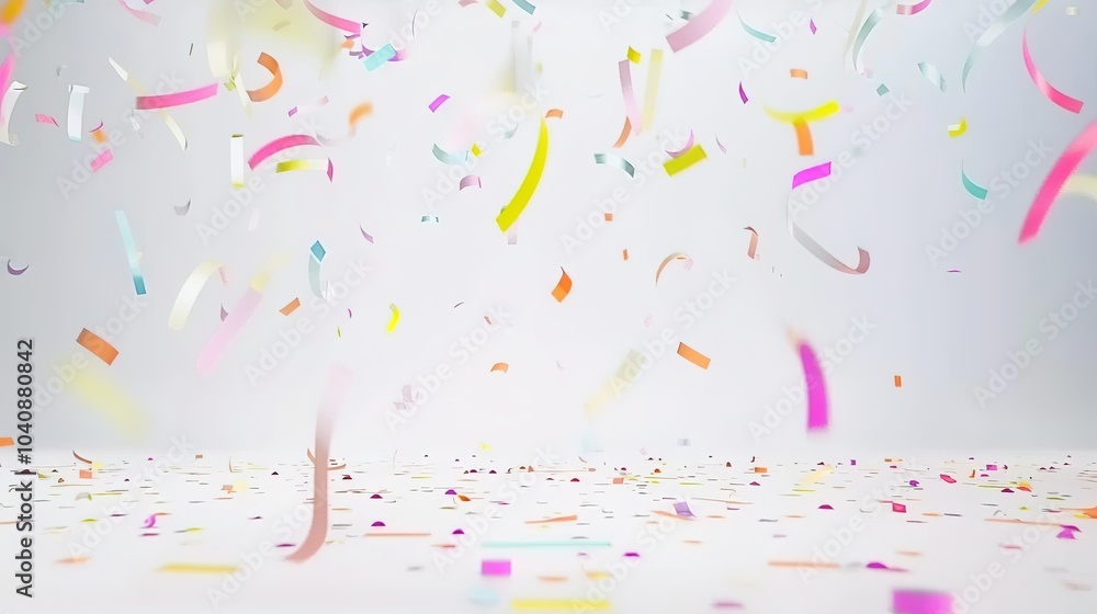 _Abstract_festive_frame_with_many_falling_tiny_confe _Abstract_festive_frame_with_many_falling_tiny_confe