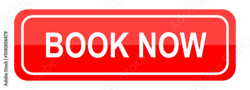 Book Now Web Button UI, App Button, Call To Action, CTA. Vector Illustration