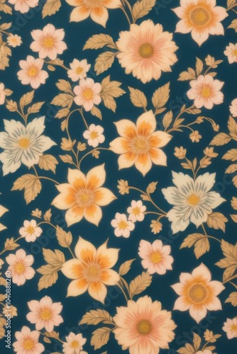flowers pattern wallpaper