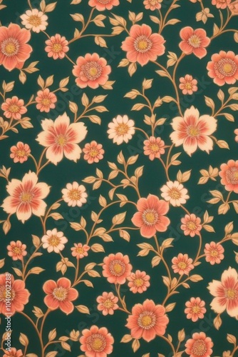 flowers pattern wallpaper