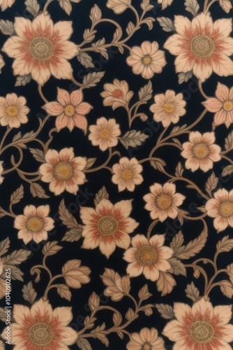 flowers pattern wallpaper