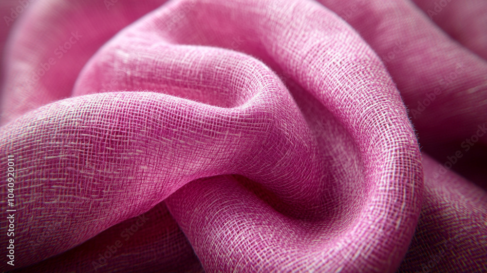 pink fabric texture with a subtle sheen, elegantly draped against a rich purple backdrop, symbolizing tranquility, creativity, and warmth. Ideal for backgrounds in fashion or design projects pink fabric texture with a subtle sheen, elegantly draped against a rich purple backdrop, symbolizing tranquility, creativity, and warmth. Ideal for backgrounds in fashion or design projects