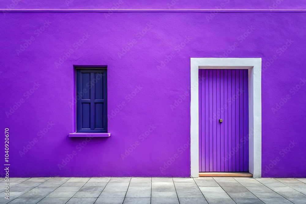 Minimalist elegance, where purple reigns. Minimalist elegance, where purple reigns.