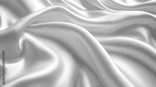 Wallpaper Mural white cloth fabric, highlighting its soft texture and delicate folds. The minimalist background evokes purity, simplicity, and calm, symbolizing peace, renewal, and a blank canvas for creativity Torontodigital.ca