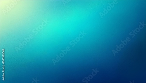 Turquoise and Cerulean gradient background with light leak and grainy texture, perfect for any project.