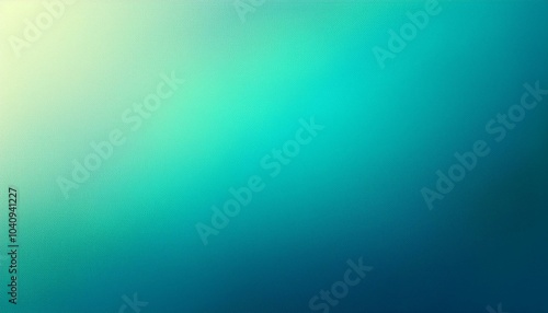 Turquoise and Mint gradient background with light leak and grainy texture, perfect for any project.