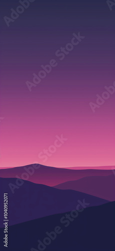 sunset over the mountains background