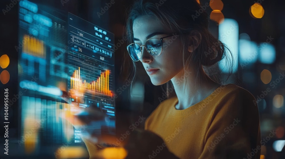 Analyzing Data with Holographic Charts and Visuals Analyzing Data with Holographic Charts and Visuals