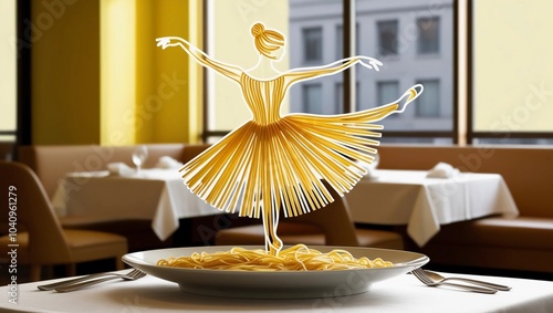 woman ballerina noondle