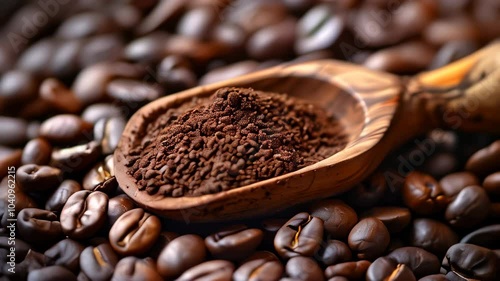 Discover how to brew the perfect cup of coffee using fresh ground beans from a local café in the morning