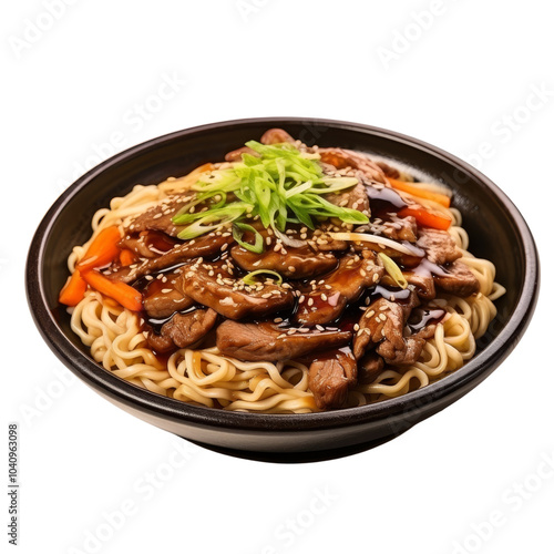 Savory Beef and Noodle Bowl: A Delightful Fusion of Flavors