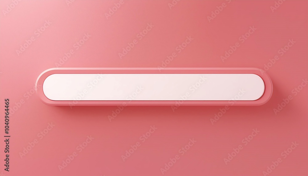 A minimalistic pink design featuring a blank, oval-shaped banner that stands out against a solid pink background. A minimalistic pink design featuring a blank, oval-shaped banner that stands out against a solid pink background.