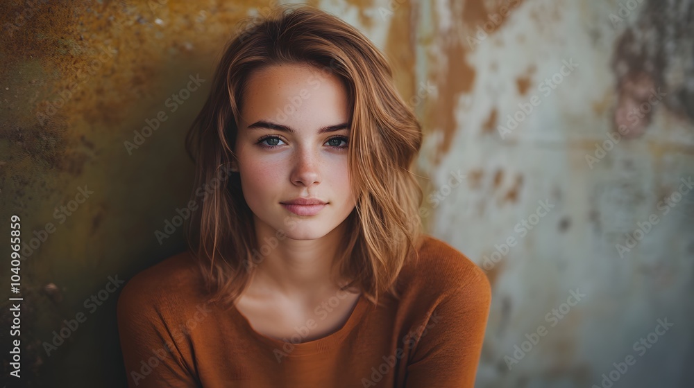 Fototapeta premium portrait of a young woman.