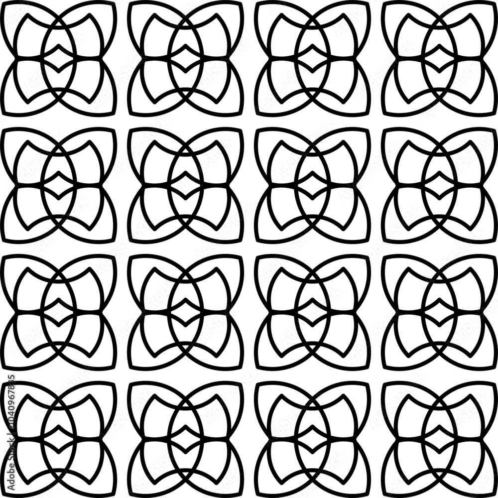 Obraz premium Vector Geometric Seamless Patterns Collection