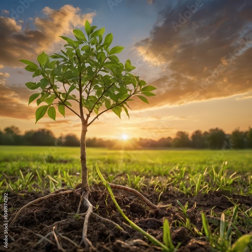tree in the field