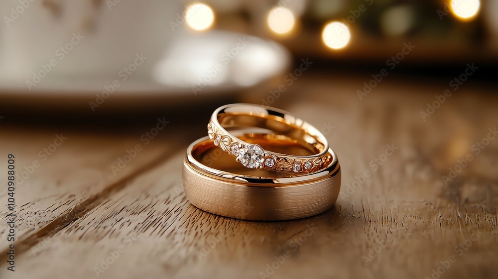 A closeup of a ring exchange during a wedding ceremony, representing a lifelong promise, wedding rings, marital vow A closeup of a ring exchange during a wedding ceremony, representing a lifelong promise, wedding rings, marital vow