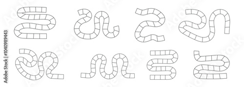 Simple Board Game Path Template