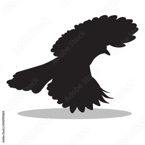 Birds silhouette illustration Design Birds silhouette icon
