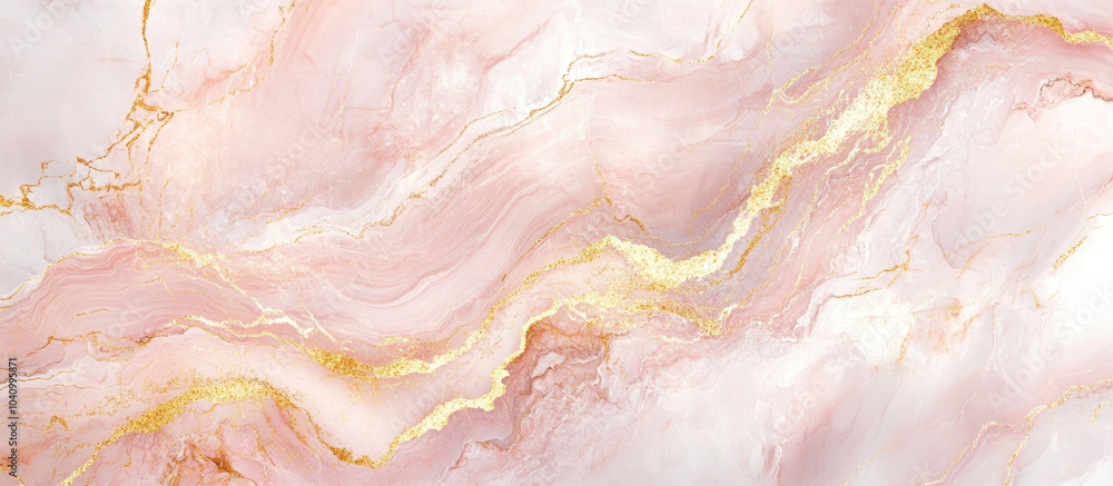 Pink marble texture with gold veins and elegant abstract patterns Pink marble texture with gold veins and elegant abstract patterns