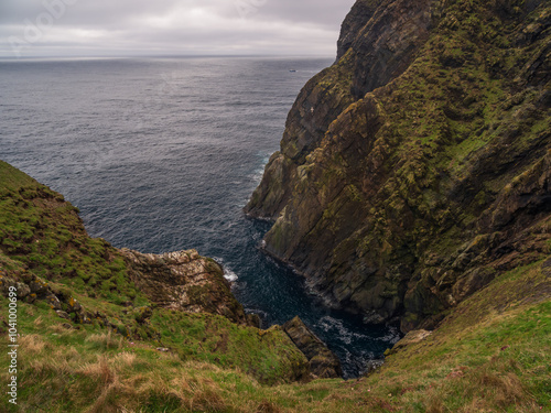 Cliffs at Sumburgh Head Shetland photo