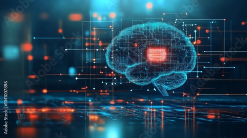 Infographic illustrating the machine learning process.