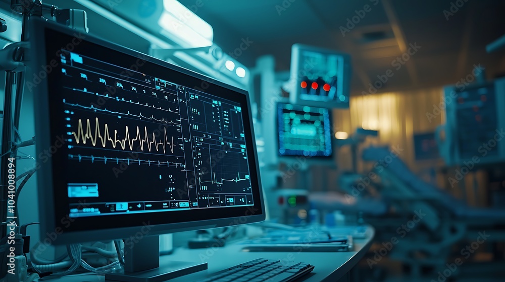 IoT devices in a telemetry unit for ongoing monitoring of cardiac patients in different settings. IoT devices in a telemetry unit for ongoing monitoring of cardiac patients in different settings.