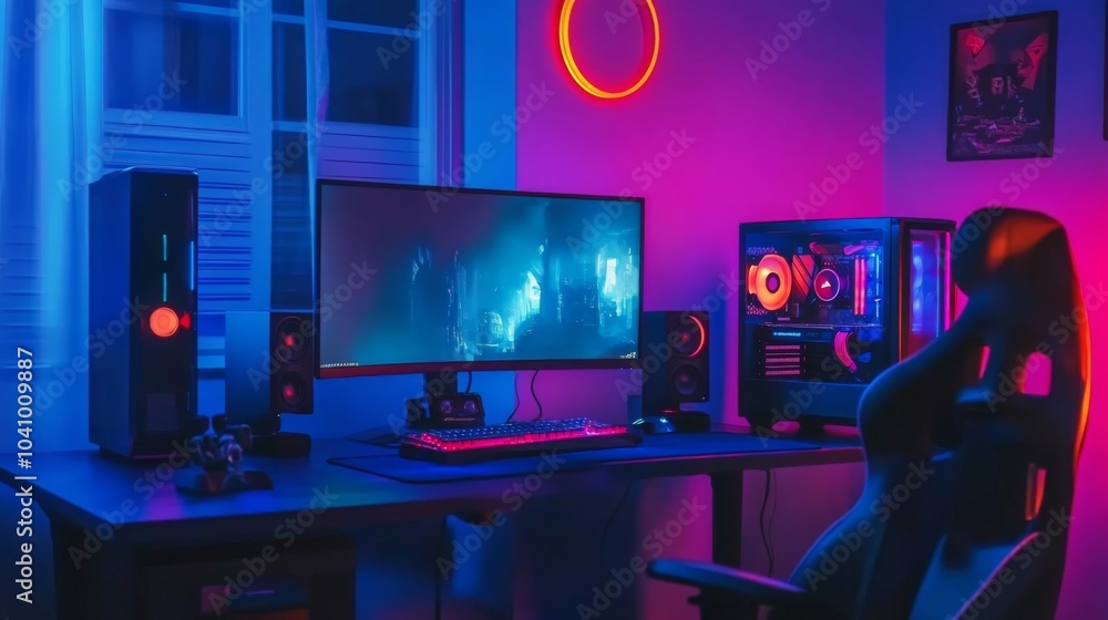 Modern Workspace Designed for Streamers Modern Workspace Designed for Streamers
