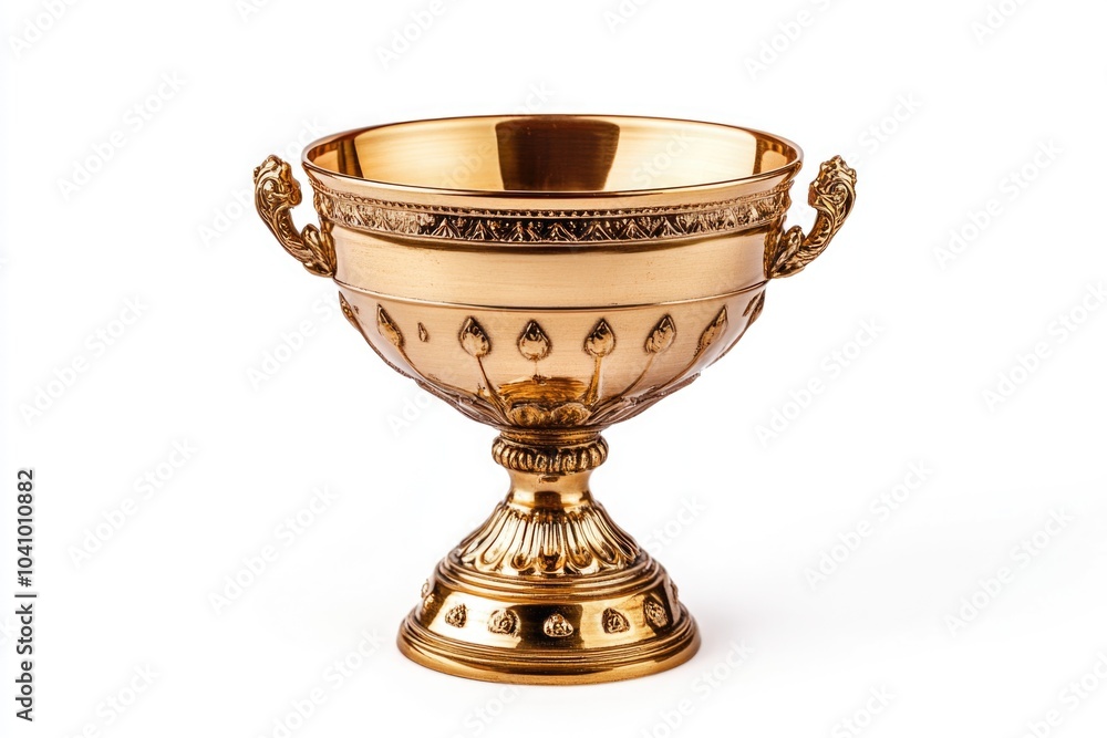 Gold Cup with Handle Gold Cup with Handle