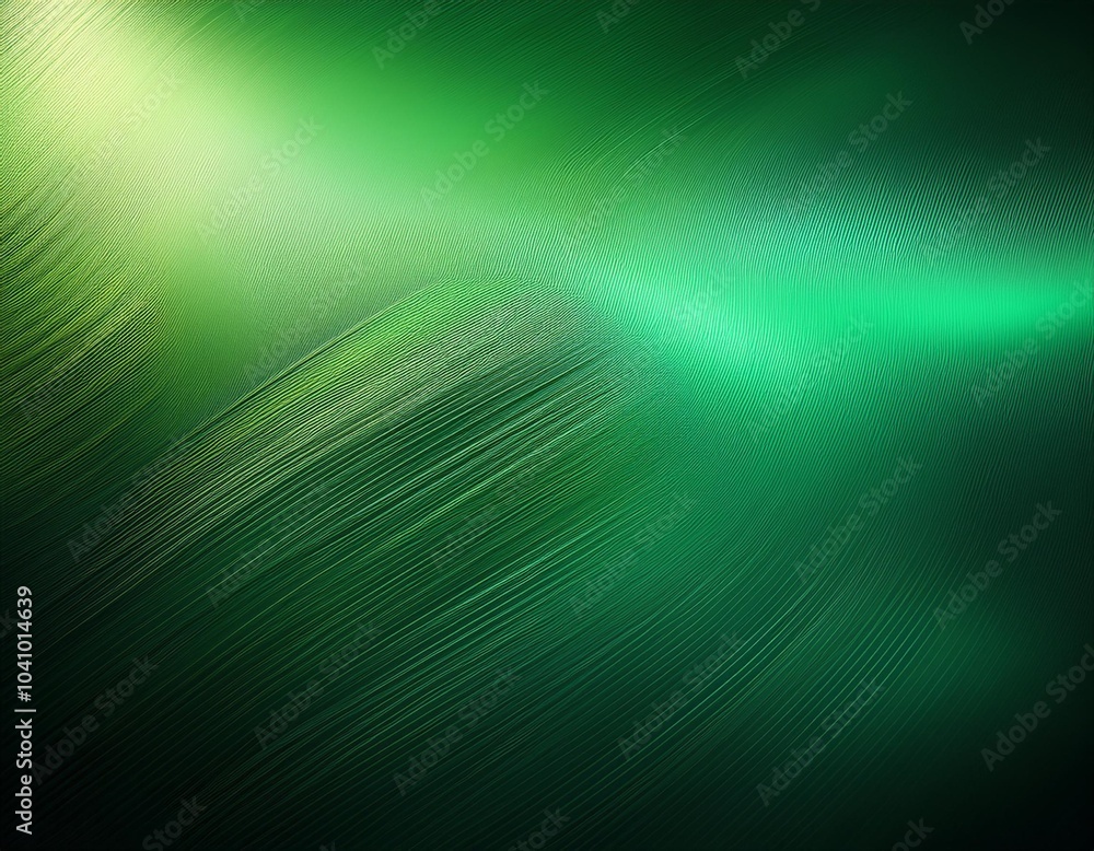 Abstract green background with a metallic texture and horizontal brushstrokes Abstract green background with a metallic texture and horizontal brushstrokes